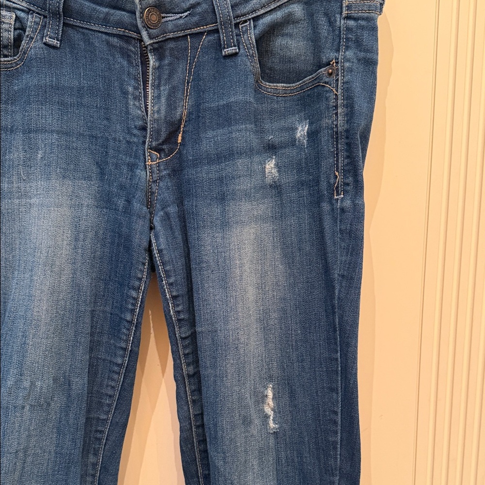 Old Navy Rockstar Women's Skinny Jeans in Blue - Picture 4 of 6